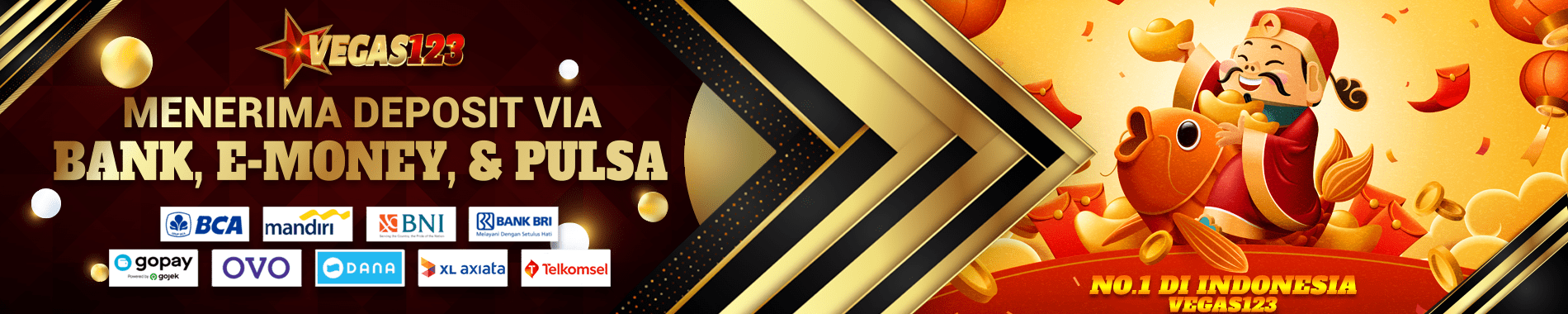 DEPOSIT BANK EWALLET QRIS PULSA